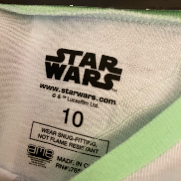 Star Wars Baby Yoda Boys Pajama Sleepwear 4 Piece Set Comfy Cozy Mandalorian 10 - Picture 7 of 7
